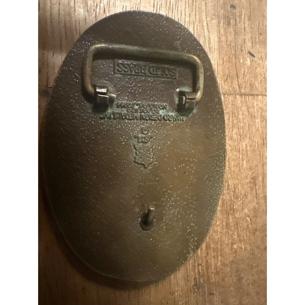 U.S. ARMY solid brass belt buckle